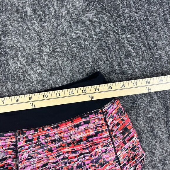 Lululemon Speed Up Short 2.5" Inseam Brief Lined Flash Pleat Orange Women's 6 - Picture 5 of 11